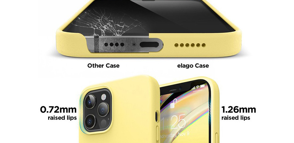 Чехол-накладка силиконовый Elago для iPhone 12